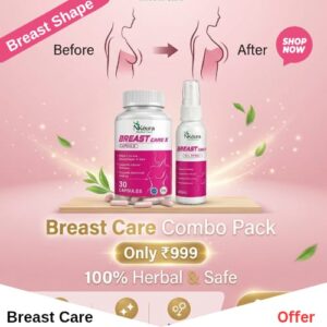 Breast Care X Combo Pack for Women & Girls